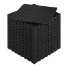 VEVOR Interlocking Drainage Mat, 15.7'x15.7' Modular Cushion Durable PP Material, 24 Pcs Splicing Drainage Mats
