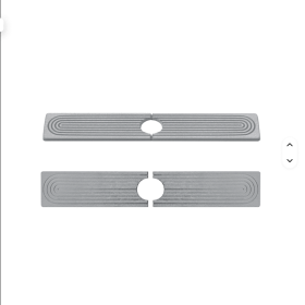 Diatomaceous Earth Sink Tray Stone Home Sink Caddy Kitchen Instant Dry Sink Organizer (Option: Light Grey)